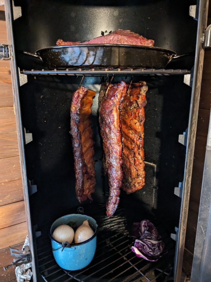 The clay smoking chamber at Casa Xhen